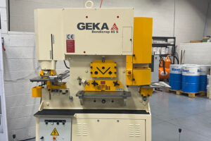 GEKA BENDICROP 85S Hydraulic Dual Operator Ironworker